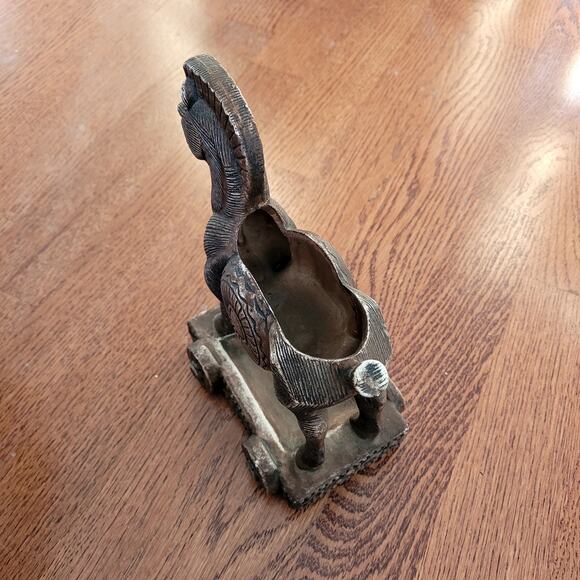 Trojan Horse Planter Dish Ruben Japan Vintage Pottery - Picture 2 of 7